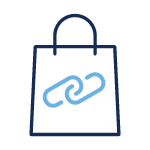 icon bag with links