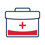 Physician Resources medical bag icon