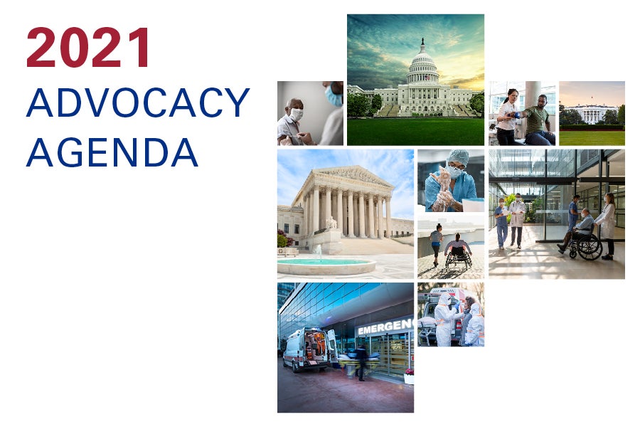 2021 Advocacy Agenda Cover