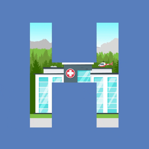 National Hospital Week rural landscape hospital H