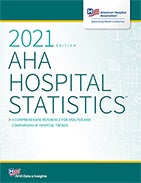 AHA Hospital Statistics 2021 Edition cover