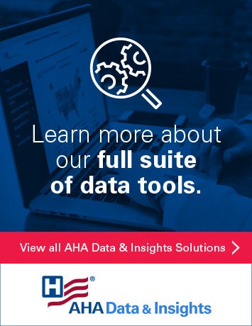 Learn more about our full suite of data tools. View all AHA Data & Insight Solutions.