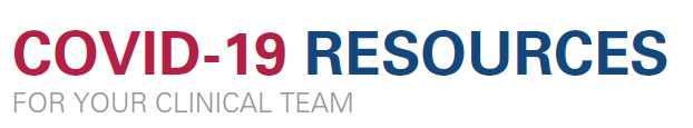 COVID-19 Clinical Resources