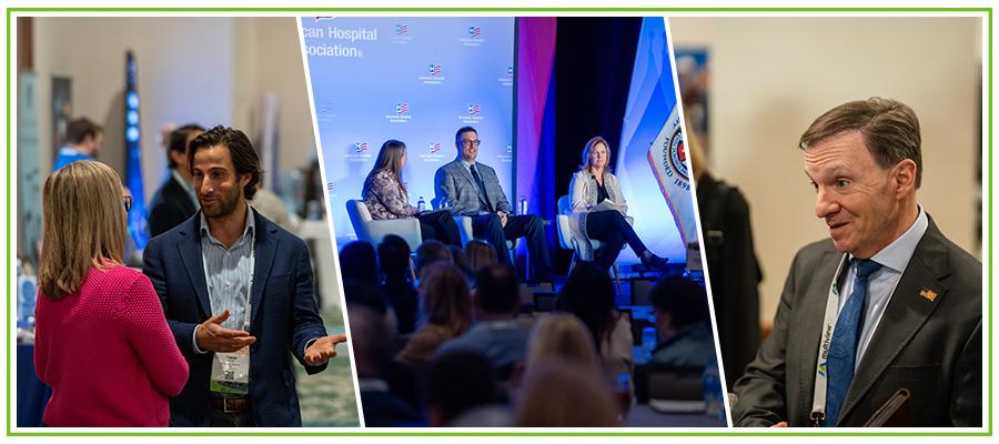 Attendees got a first-hand look at what happens when cybercriminals launch a ransomware attack. A panel discussion with hospital leaders told how their organizations responded when cybercriminals breached the defenses, and The AHA Cybersecurity and Risk program provides resources. 